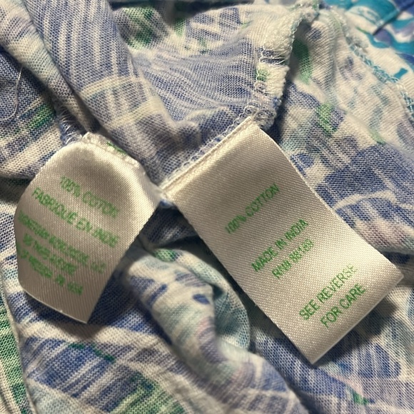 Lilly Pulitzer 🏝️ Canopy Chaos, Resort White, Small, EUC - Picture 7 of 8